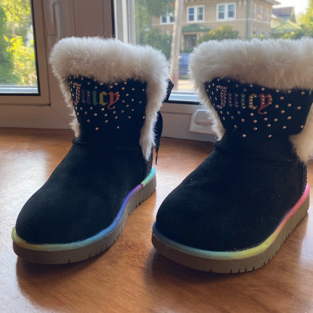 juicy couture toddler girl boots 7